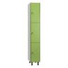 Casillero compacmel con 4 puertas fenólicas en color verde