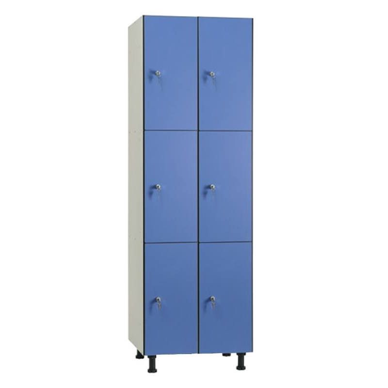 Taquilla compacmel con puerta fenólica para zonas con humedad