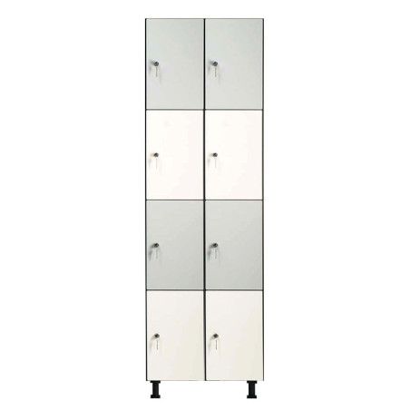 Casillero con puerta cuadrada de compacmel