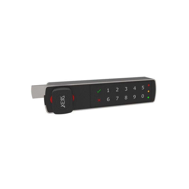 Cerradura electrónica ELOCK KEYA negra para taquilla metálica