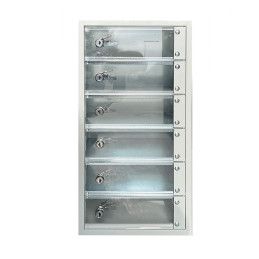 Comprar taquillas 6 puertas transparentes pequeñas objetos de valor 2