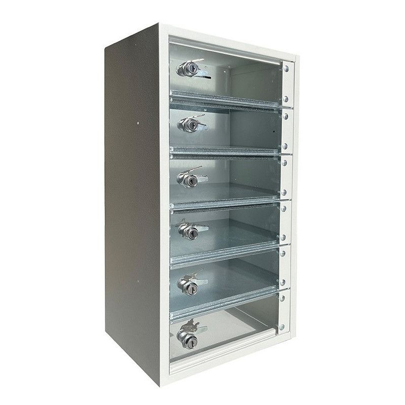 Comprar taquillas 6 puertas transparentes pequeñas objetos de valor