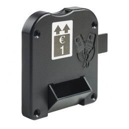 Cerradura de monedero para taquilla fenólica 2