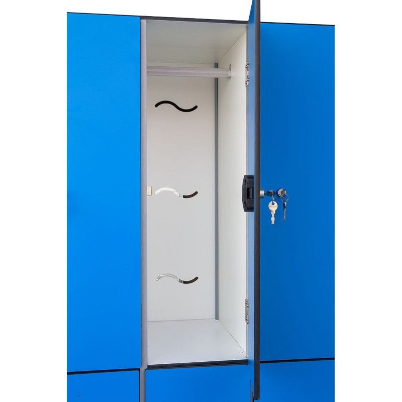 Comprar taquillas fenólicas de puerta doble para ambientes húmedos