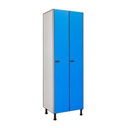 Ropero fenólico 2 puertas azules