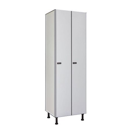 Ropero fenólico 2 puertas blancas