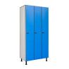 Roperos fenólicos azules de 3 puertas azules