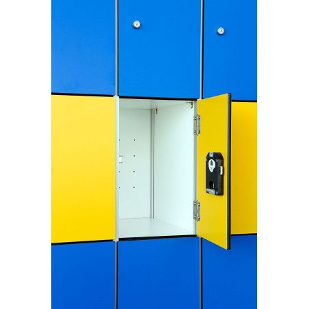 Comprar casilleros cuádruples de compacto fenólico HPL premium colegios