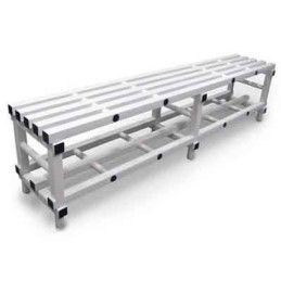 Precio bancos vestuario pvc plastico para exterior