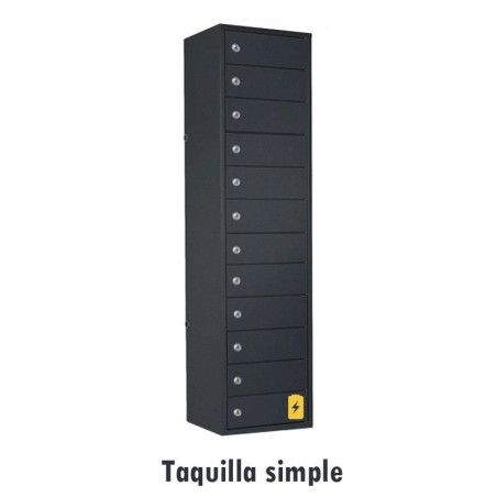 Comprar taquillas electrónicas para cargar móviles y tablets.