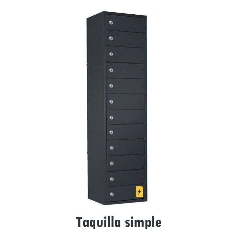 Comprar taquillas electrónicas para cargar móviles y tablets.
